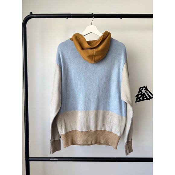 NWT 45rpm SDL45R Multi-Tone Patchwork Colorblock Hoodie Medium - Picture 2 of 7